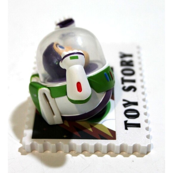 Miniso Disney 100 Years Of Wonder Retro Stamp Series Buzz Lightyear Toy Figure - Picture 8 of 8